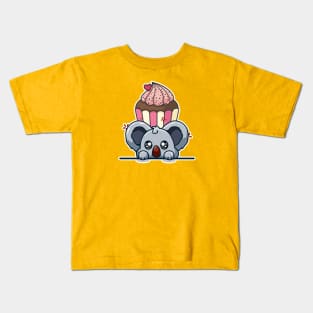 Koala Cupcake Kids T-Shirt